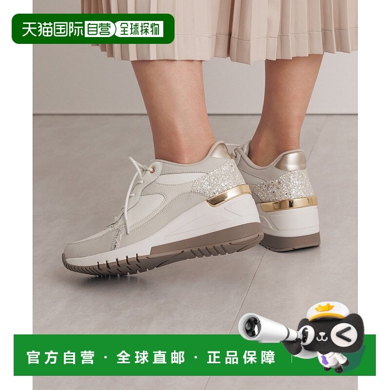 1h可退 日本直邮HIMIKO 女士7.5cm防水厚底休闲鞋 647101