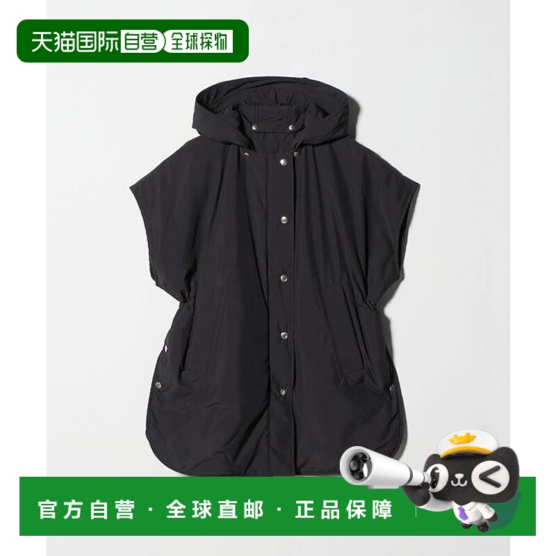 1h可退 日本直邮UNITED ARROWS  TICCA 菱格绗缝双面穿斗篷大衣