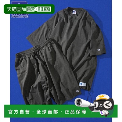 Russell Athletic 男装 联名款宽松圆领T恤 1227296500011