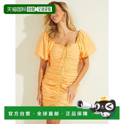 日本直邮Guess Eco Kiki Drama Dress连衣裙 [GU1432EW25245]