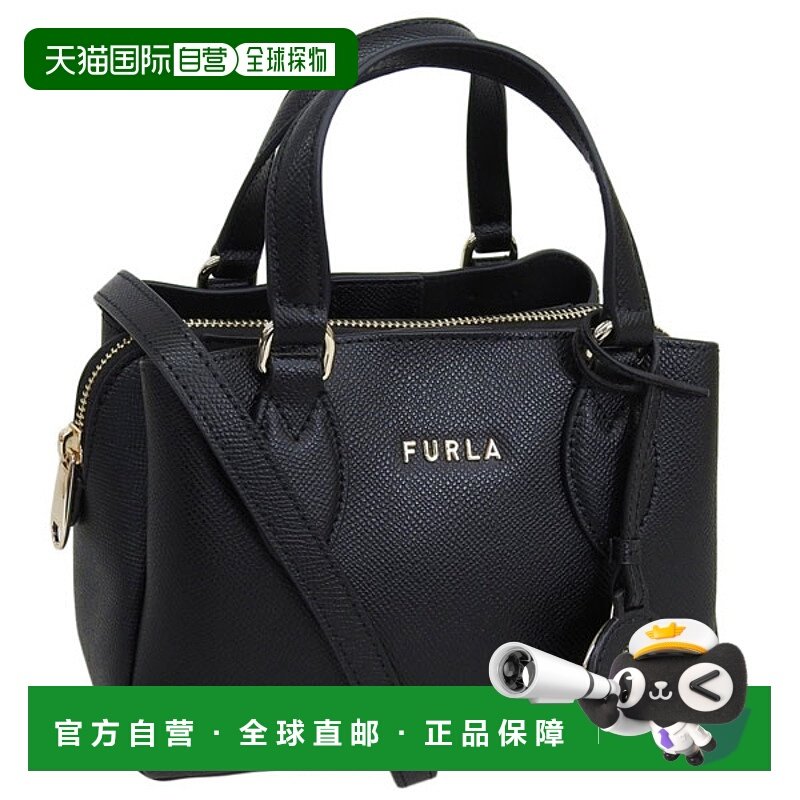 日本直邮Furla 女士 MINERVA 迷你托特包 WE00833BX0306O6000黑色
