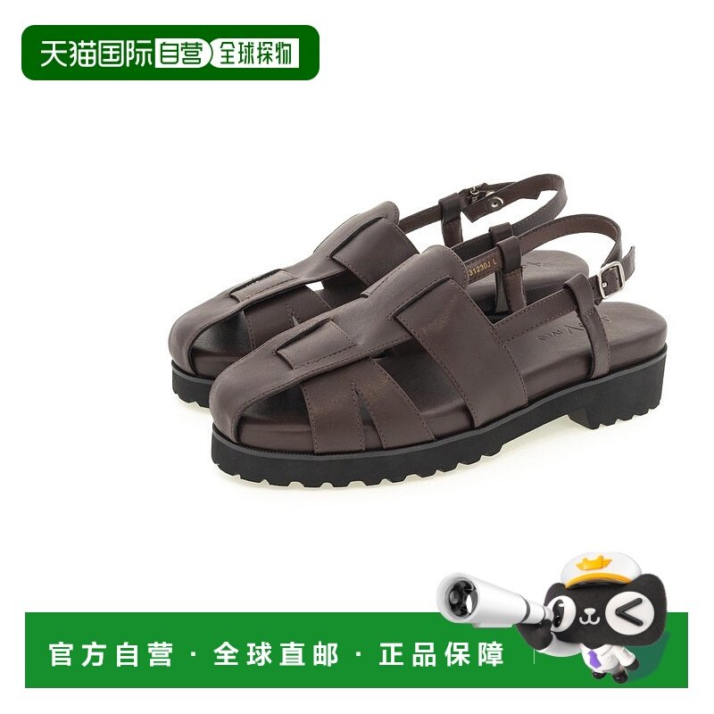 日本直邮RANDA 可持续 Footbed Glu 凉鞋 RA041BW14711 黑色