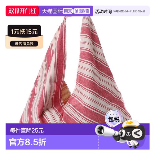 日本直邮ROOTOTE 三角形交叉棉制环保托特包 RT.TRI.SN.Clo - E 3