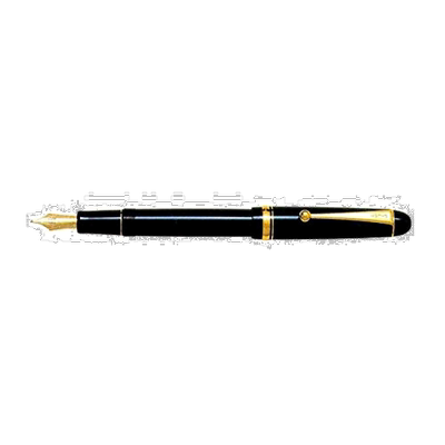 【日本直邮】PilOt百乐 钢笔 Custom74 极粗 黑色 音乐 FKKN-14SR