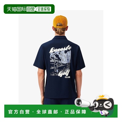 日本直邮LACOSTE 拉科斯特高尔夫超干爽纽扣衬衫