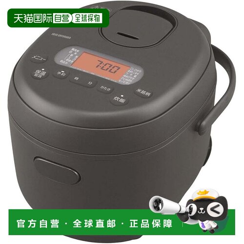 【日本直邮】Iris Ohyama爱丽思 欧雅玛 电饭锅3合 黑 RC-MDA30-B