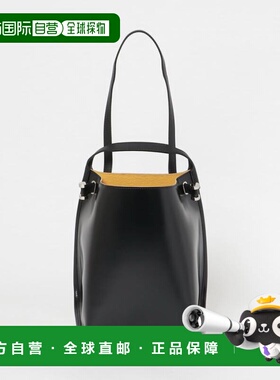 1h可退 日本直邮PIENI 女士 PVC皮革风格2WAY托特包 弧形拼接设计