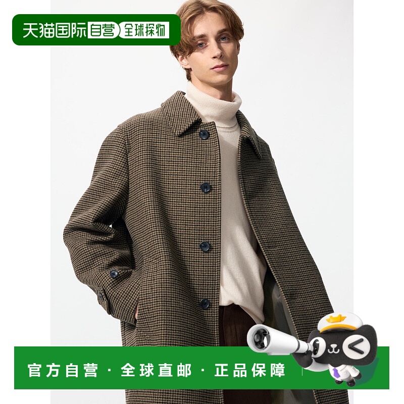 日本直邮UNIQLO男女同款风衣大衣481241-34