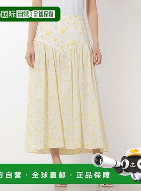 日本直邮Desigual 花柄中长褶裥裙 [DE819EW24182]