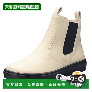 日本直邮Achilles Sorbo N 575 短靴侧边松紧带女士AWF5750-OW