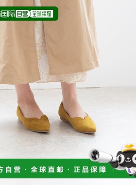 日本直邮Menue 空气套装U型切口尖头女鞋皮鞋 女鞋 ME8623BW02011