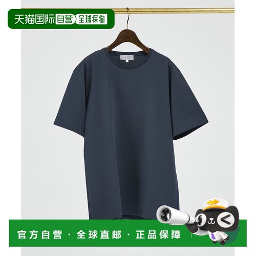 1h可退 日本直邮ABAHOUSE GRAY男女同款COOL DRYMAX丝光鹿仔纹T恤