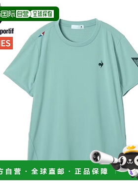日本直邮Le coq sportif LCS 女士基本款短袖T恤春夏季运动健身款