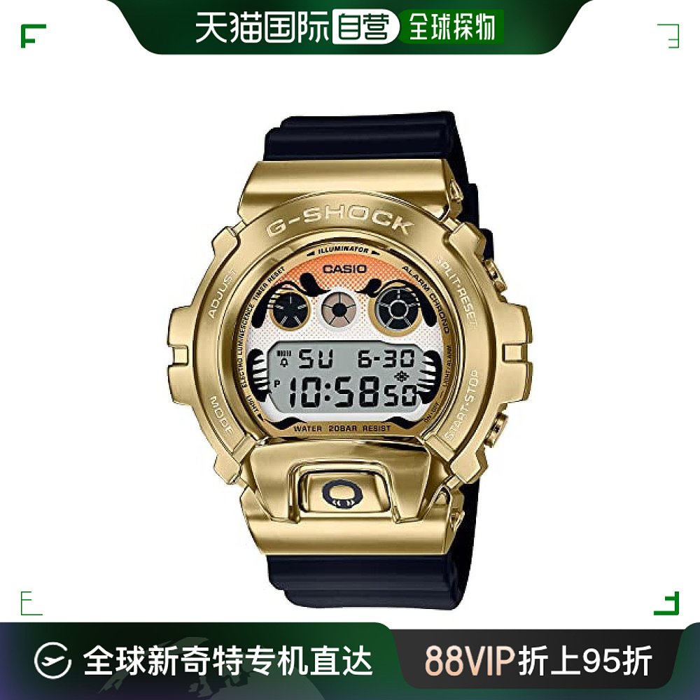 【日本直邮】G Shock卡西欧 男款手表 GM-6900GDA-9JR 黑 手表 日韩腕表 原图主图