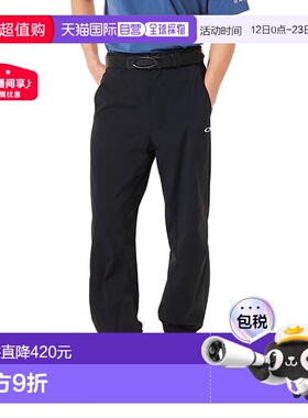 日本直邮OAKLEY 男士 FLEXIBLE WIND 高尔夫长裤 FOA408307腰带