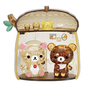 【日本直邮】BEVERLY 65片 水晶拼图 轻松熊&洛伊小熊 松果小屋