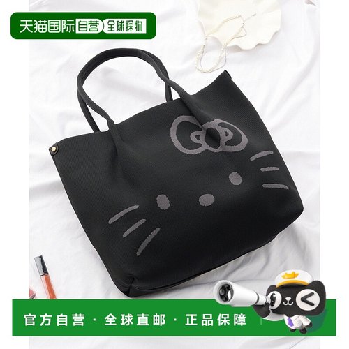 日本直邮ROOTOTE IP Medium Ruffle Hello Kitty A款托特包手提包