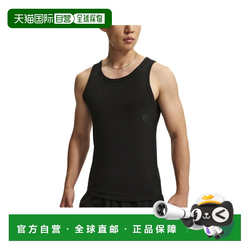 日本直邮Nike/耐克舒适百搭紧身罗纹背心男款 IR8810-010速干运动图片