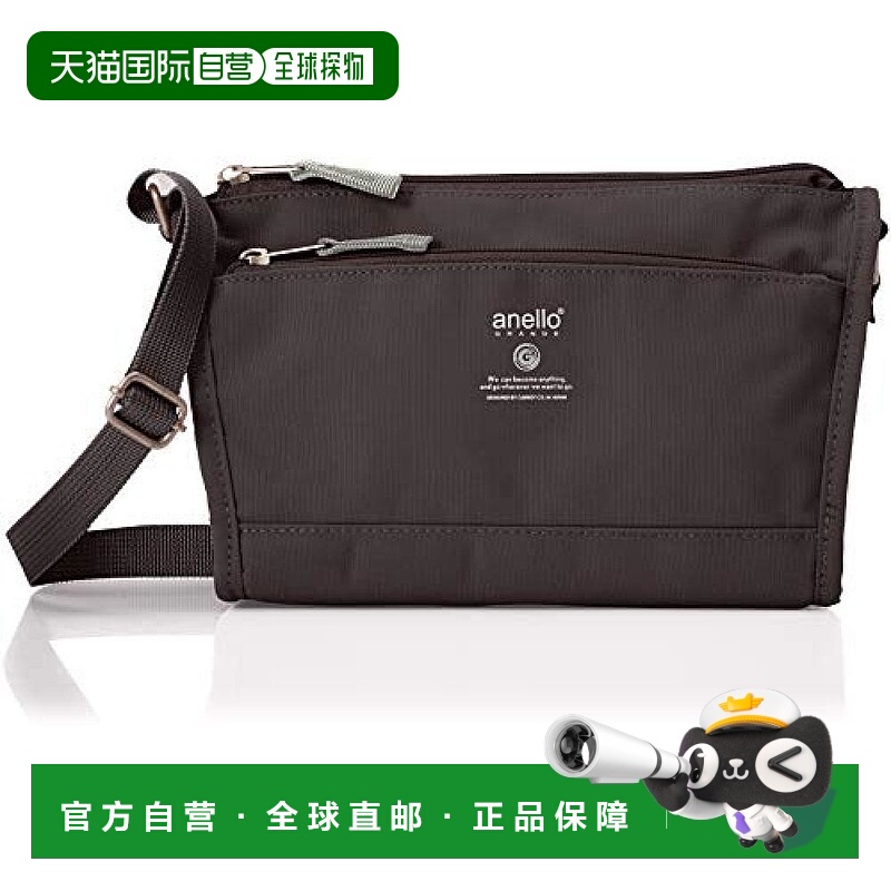 【日本直邮】Anello阿耐洛女士单肩包CABIN GTM0173棕色经典简约