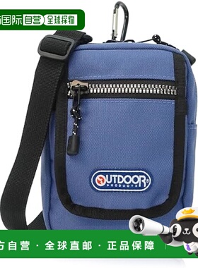 【日本直邮】Outdoor 迷你单肩包/手机收纳 紫色 22469005腰带