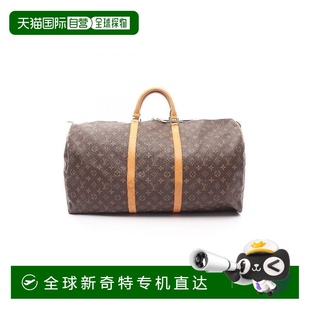 1h可退 日本直郵中古LV路易威登男包B級9新keepall60旅行袋60涂層