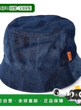 日本直邮KRIFF MAYER 女士狩猎帽男士防紫外线帽带抽绳渔夫帽可折