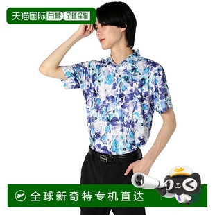 男士 花卉印花半袖 高尔夫 polo 2025年 日本直邮日本直邮 衫 FILA