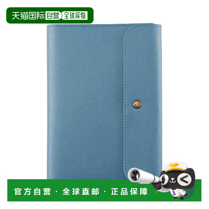 【日本直邮】Lihit Lab 医院手册收纳夹L 蓝色  A7206-8