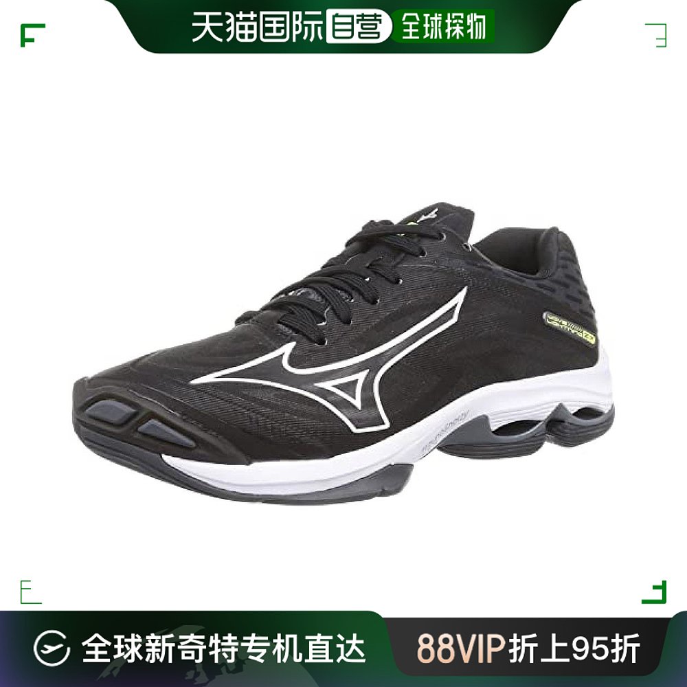 【日本直邮】Mizuno美津浓室内运动鞋黄 x黑 30cm 2E V1GA220