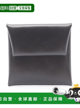 1h可退 日本直邮中古Hermes爱马仕女A级95新coin purse零钱包牛皮