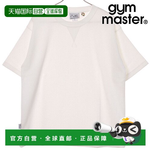 日本直邮GYM MASTER 男士 7.2 盎司速干华夫格圆领T恤 [G133780-0