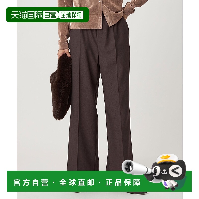 1h可退 日本直邮green label relaxing 女士结论系列高腰半喇阔腿