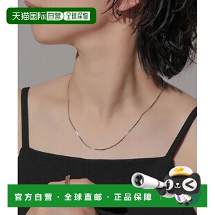 1h可退 日本直邮apart by lowrys 女士不锈钢蛇链项链 时尚简约耐