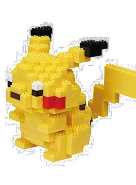 日本直邮【日本直邮】Kawada河田 Nanoblock奈米积木 皮卡丘DX NB
