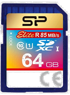 【日本直邮】电源SDXC卡64GB Class10 UHS-1 SP064GBSDXAU1V10
