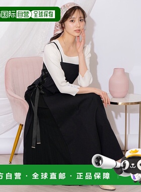 1h可退 日本直邮WILLSELECTION 女士侧边褶皱绑带连衣裙 20082515