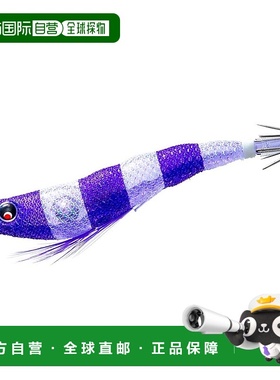 【日本直邮】DUEL Easy Slim 布包 Sutte 95mm 紫色斑马鱿鱼钓鱼