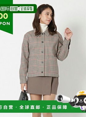 日本直邮Apace 夹克新款 Nicky 外套棕红色女士 APCF02772 COGEG