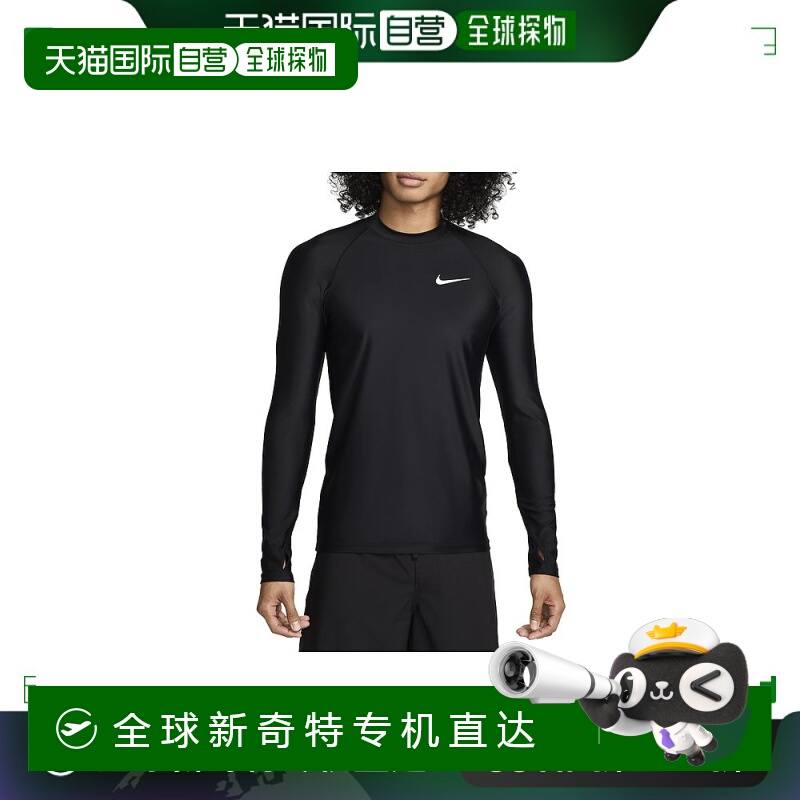 日本直邮Nike 耐克 Swim Whitewater Long Sleeve Rash Guard 男