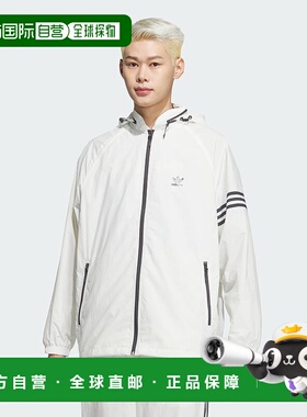 1h可退 日本直邮adidas Originals 男士宽松风衣外套 RG353