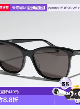 日本直邮SAINT LAURENT 圣罗兰 太阳镜 SL 502 女士方形全框徽标