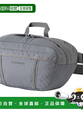 日本直邮Shimano 额外腰包 M 灰色 BW-001V