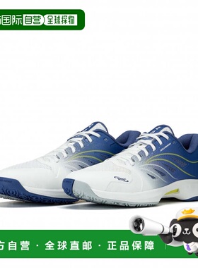 日本直邮YONEX 男士网球全场地用鞋 3E 海军蓝×白色 SHTAD5GC