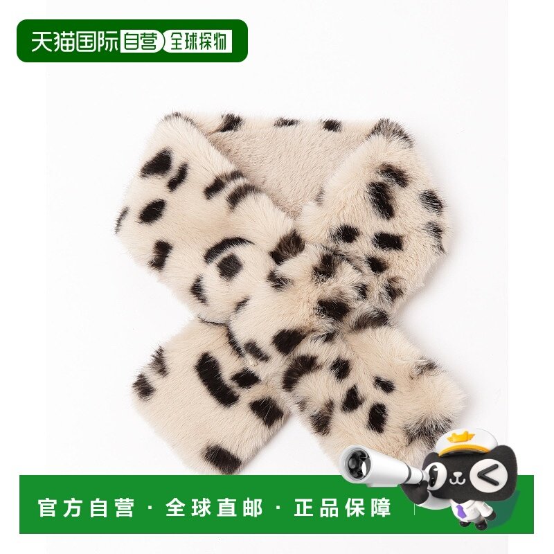 1h可退 日本直邮LOWRYS FARM 女装 差入式仿毛草环颈保暖围巾 579