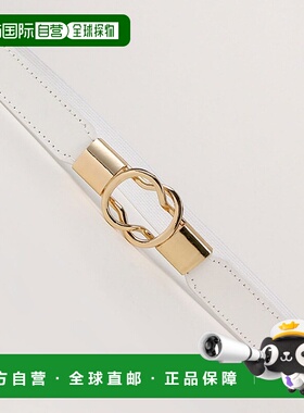 日本直邮florge 腰调节双扣橡胶腰带 FL8218EW04041 [腰带]