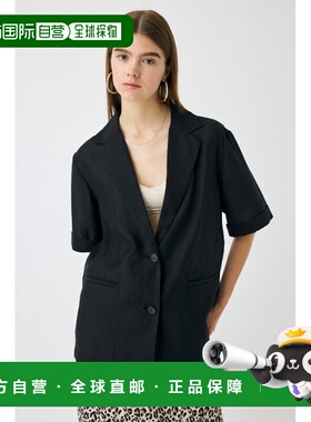 1h可退 日本直邮MOUSSY女士半袖透纱外套_百搭轻薄款 010IS330498