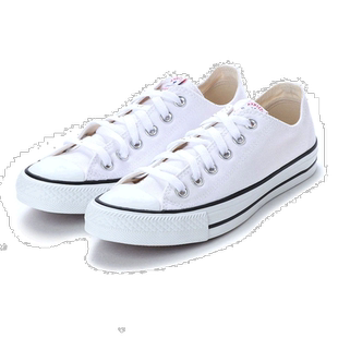 【日本直邮】Converse匡威女士运动鞋白色一脚蹬平底日常百搭厚底