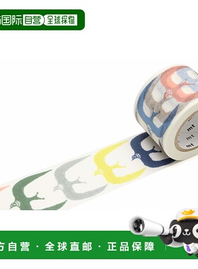 【日本直邮】鸭井Kamoi纸胶带mt×mina perhonen go! 35mm×10m