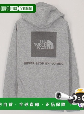 1h可退 日本直邮THE NORTH FACE男装背面大logo连帽卫衣NT62533 1