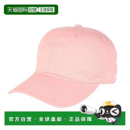 日本直邮Converse 康巴斯女士粉色斜纹帽57至59厘米运动帽深型吸
